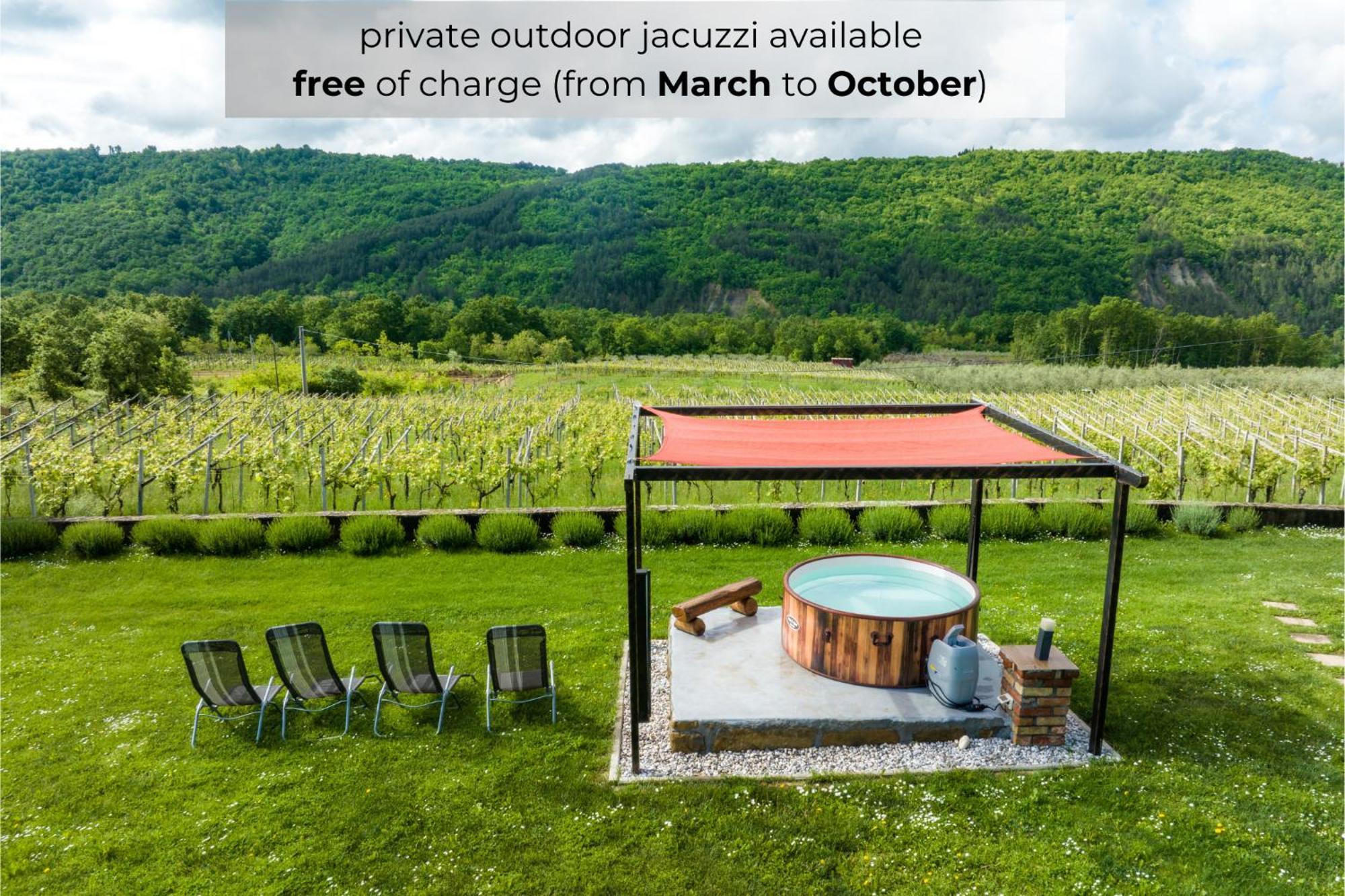 Touristfarm - Apartments "Red Fairytale" Marezige Zewnętrze zdjęcie